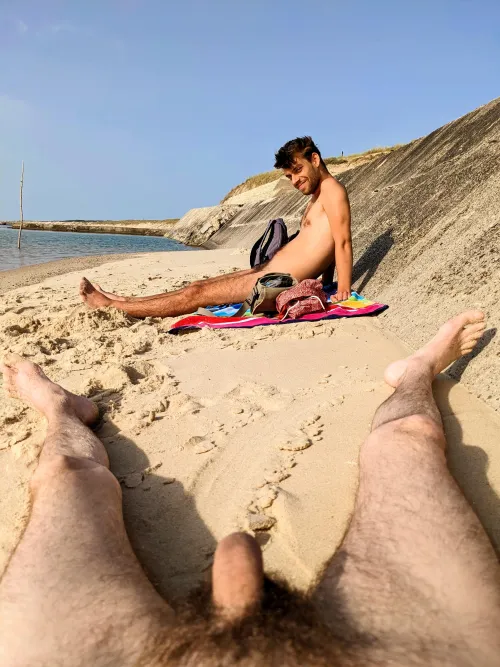 us at the beach few years ago 