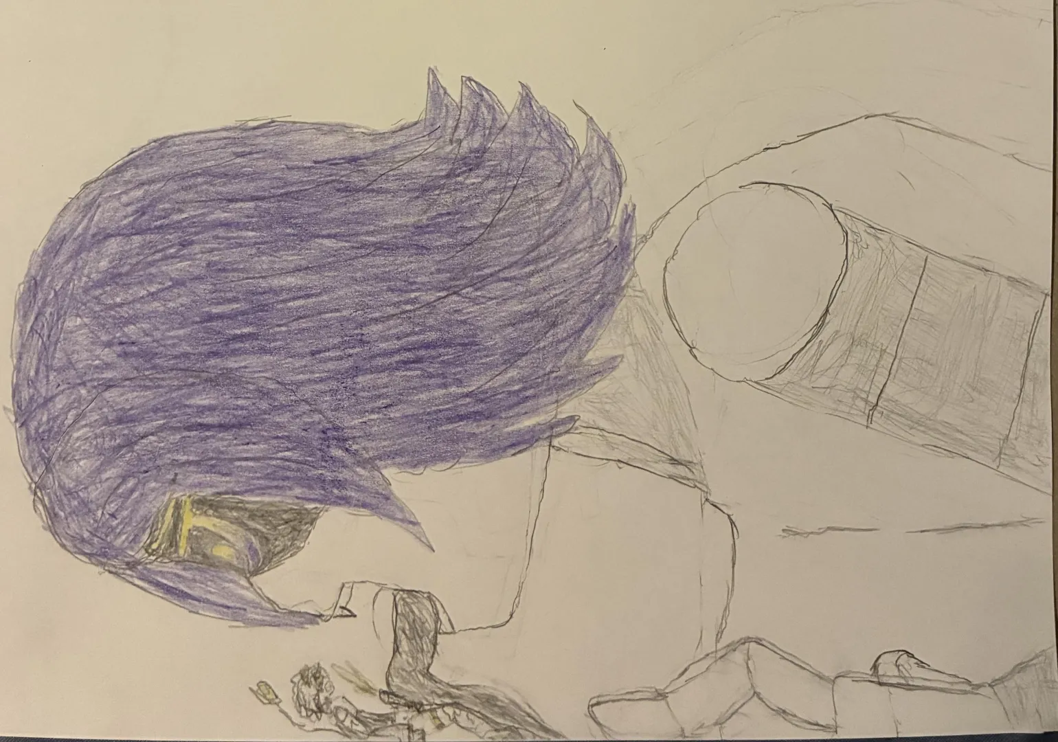 Uzi and her tiny boyfriend