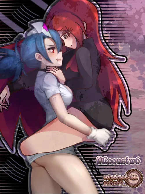 Valentine & Parasoul ּ (Loonsfw6 & Sebsebseb4ss on X)
