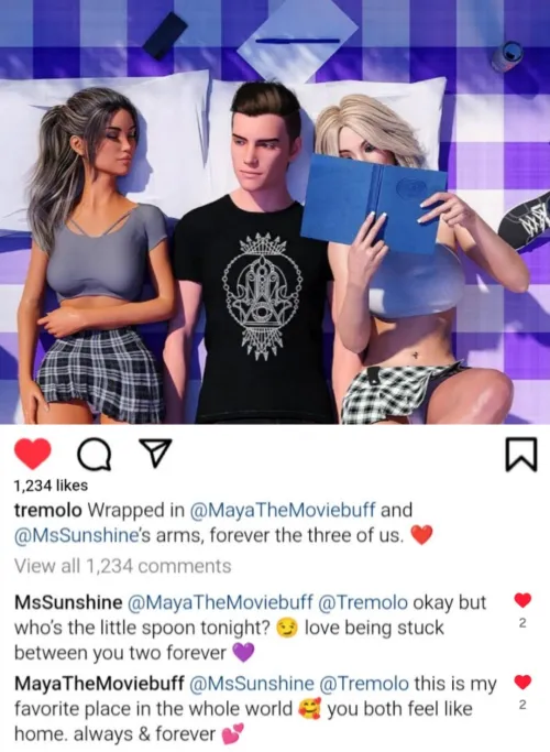 Valentine's Day - Throuple