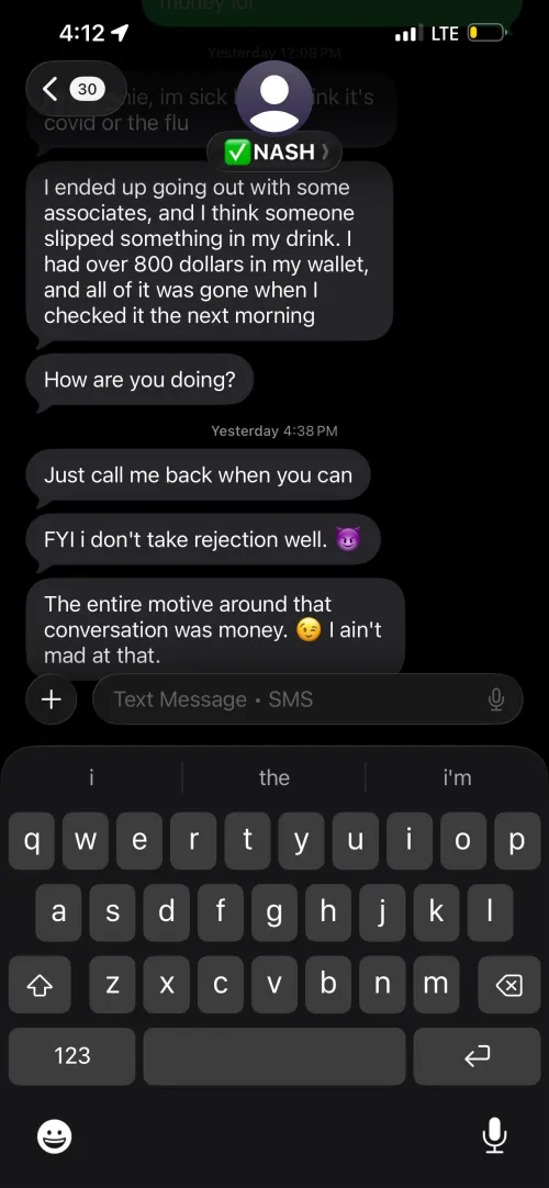 venting—- HORRID GREAT PAYING CLIENT I DROPPED