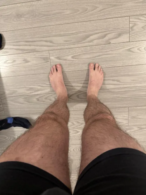 View between my legs