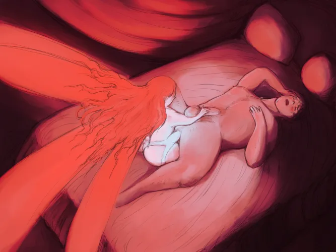 Visited by the faery by InkNymph