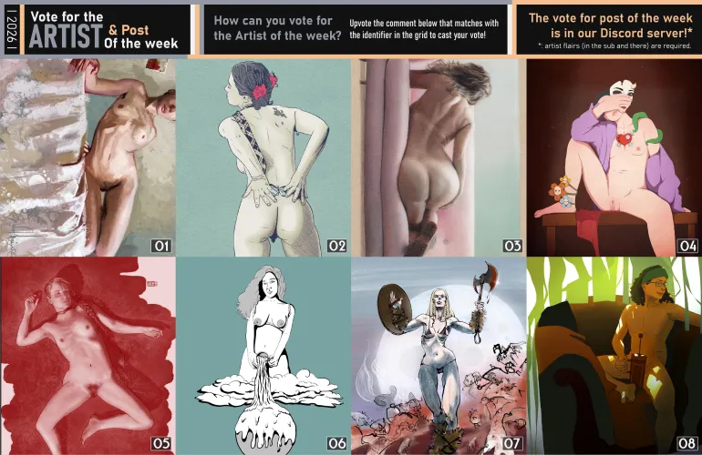 ¡¡Vote for the Artwork & Post of the week!!