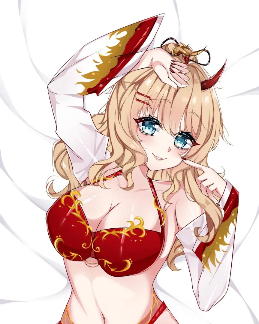 VTuber girls with horns are even hotter (Fuoca) [Indie VTuber]