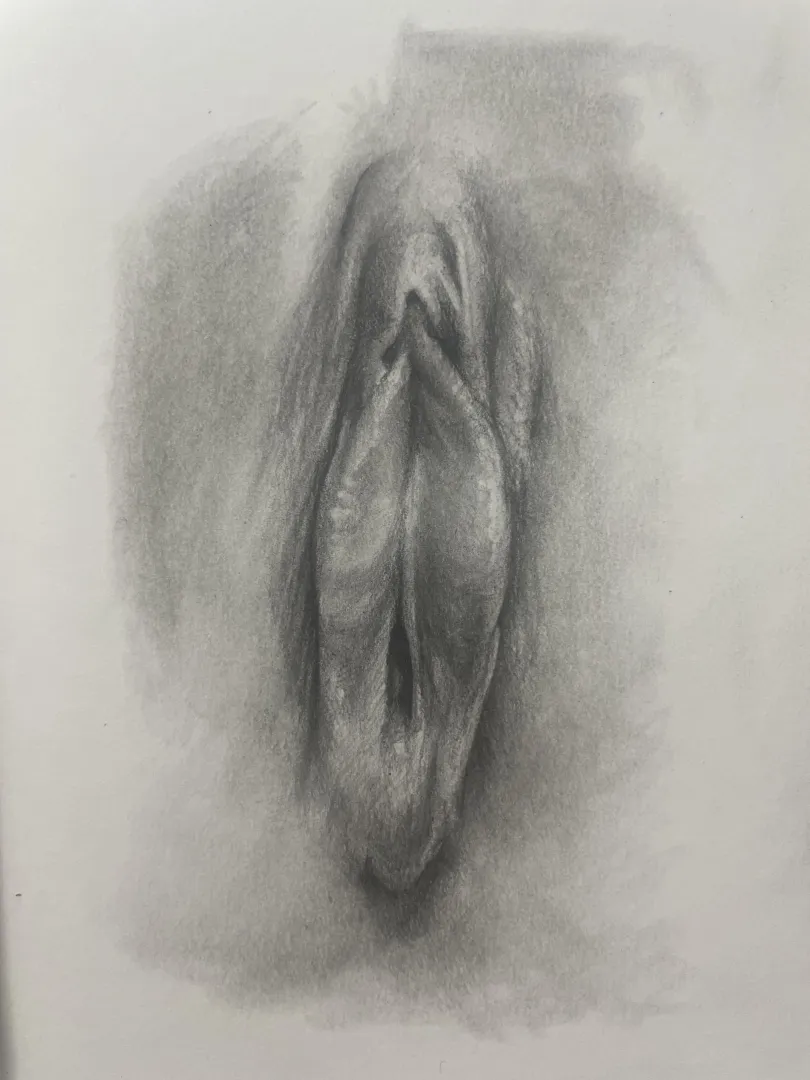 Vulva Portrait 5 by Me