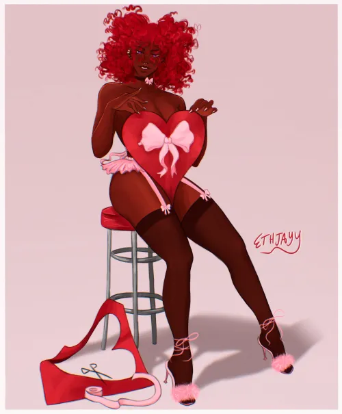 [w] Handmade Valentine's Day card (Ethjayy)