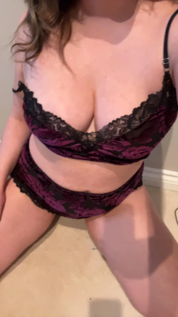 Waiting for you like such a good girl