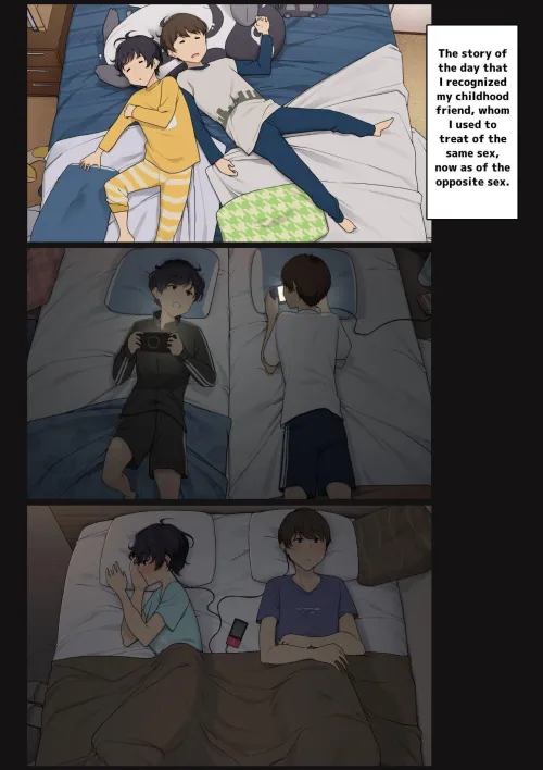 [Wakamatsu] My best friend ever! / My best friend is a girl, she's so cool! / Ugh, should I really hang around a girl...? / my childhood friend is sexy AF