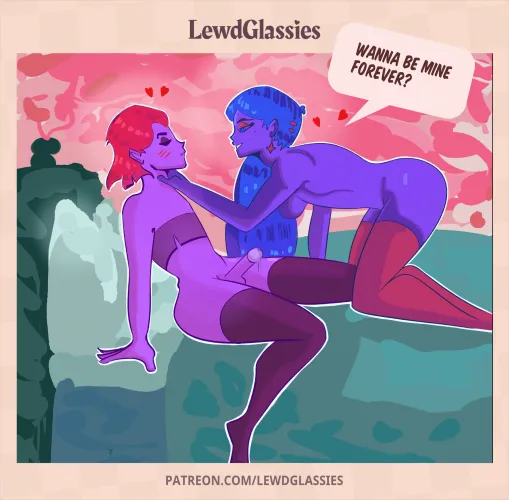 Wanna Be Mine Forever? (OC) [LewdGlassies]