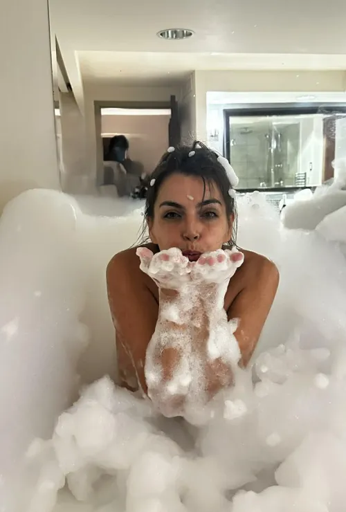 Wanna join me for a tub