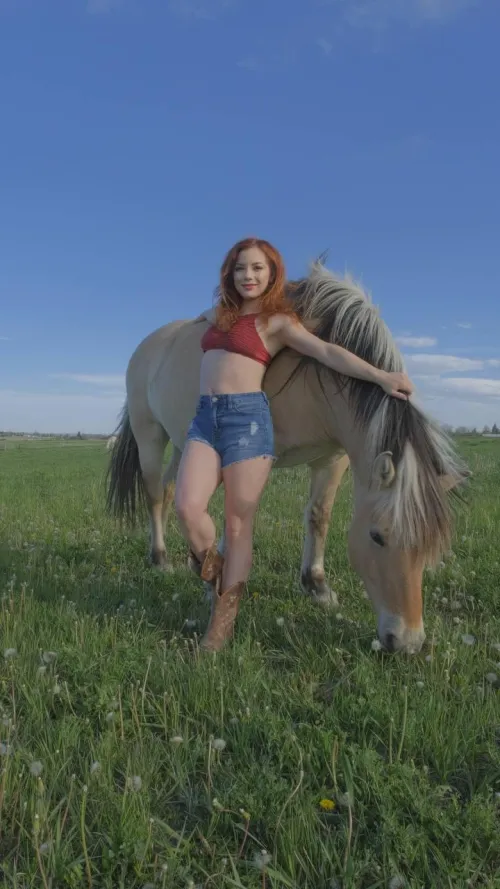 Wanna ride with a 35 year old Cow gal?