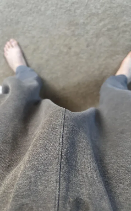 Wanna see what's under the gray sweats?