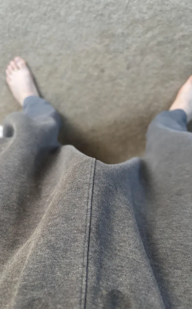 Wanna see what's under the gray sweats?