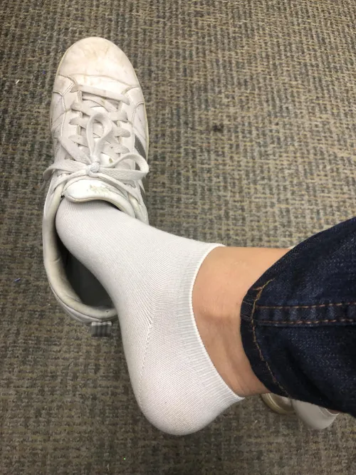 Wanna smell my socked feet?