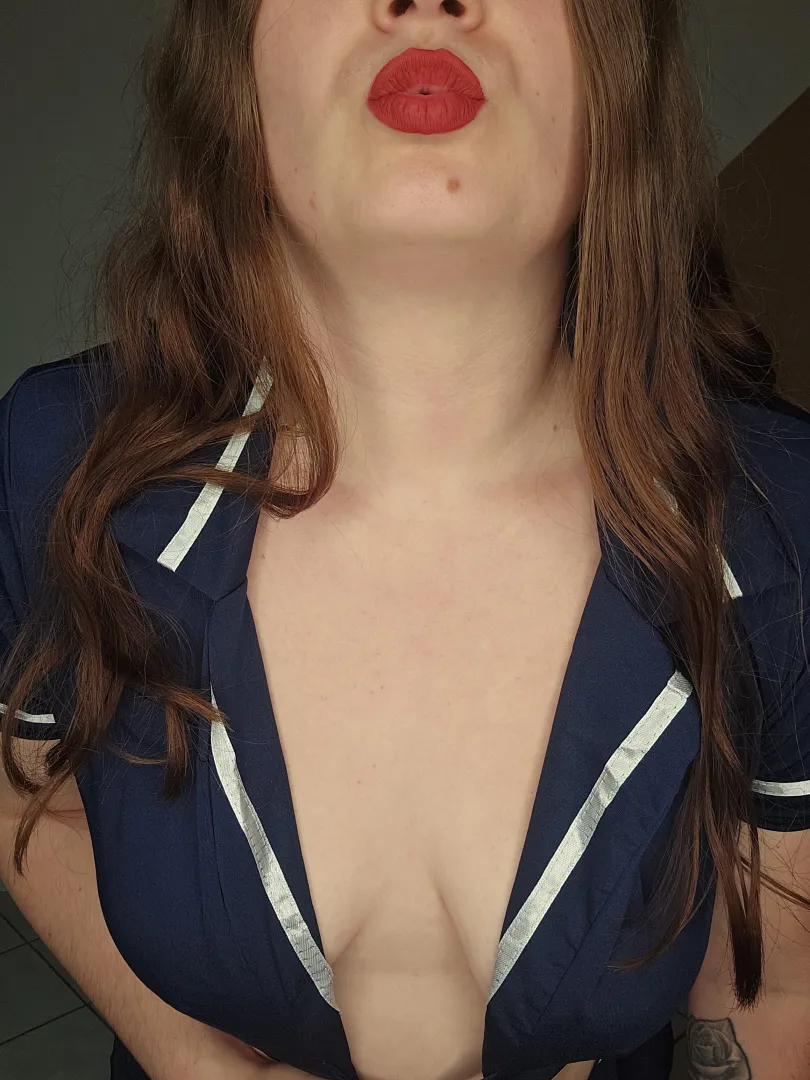 Wanna taste my lips? Xx