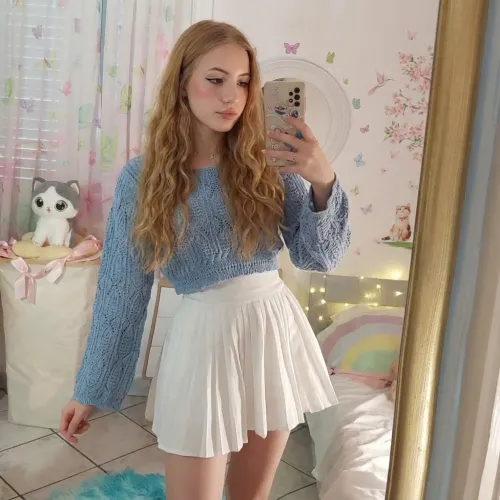 wanted to dress cute today for daddy. did you like it?