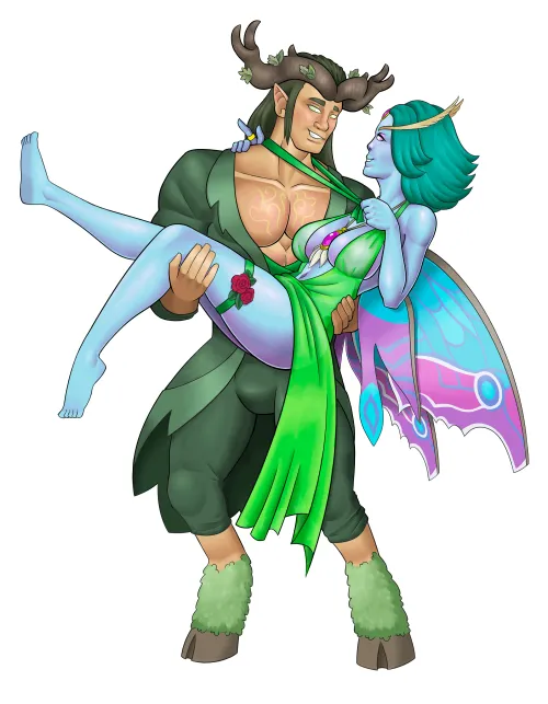 Warhammer Valentine's Special - Ariel & Orion by me