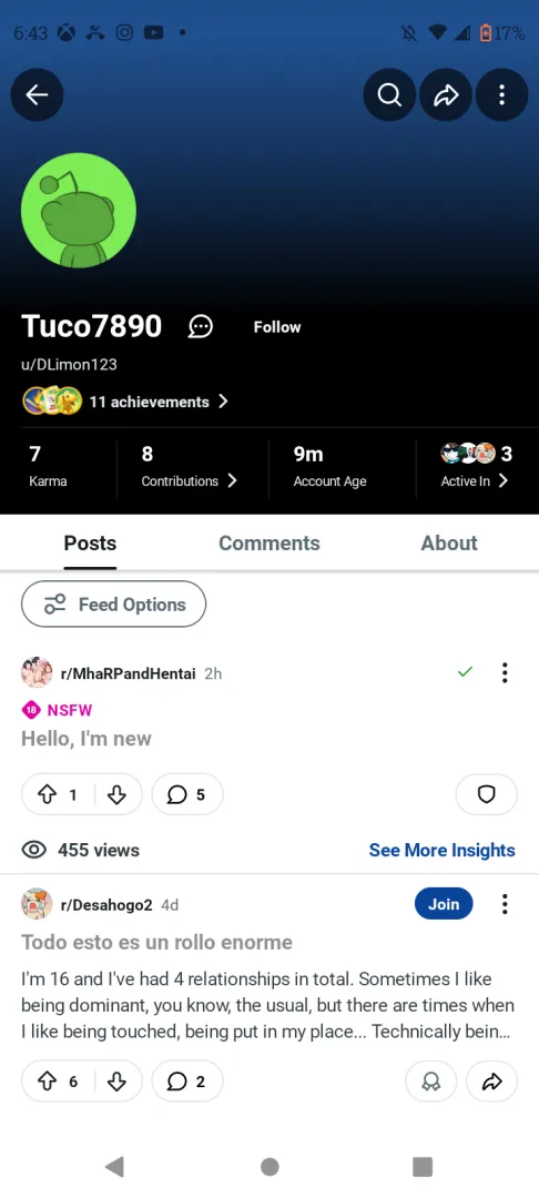 WARNING. MINOR/AND-OR PEDO. Please check the profiles of people you roleplay with before you message them.