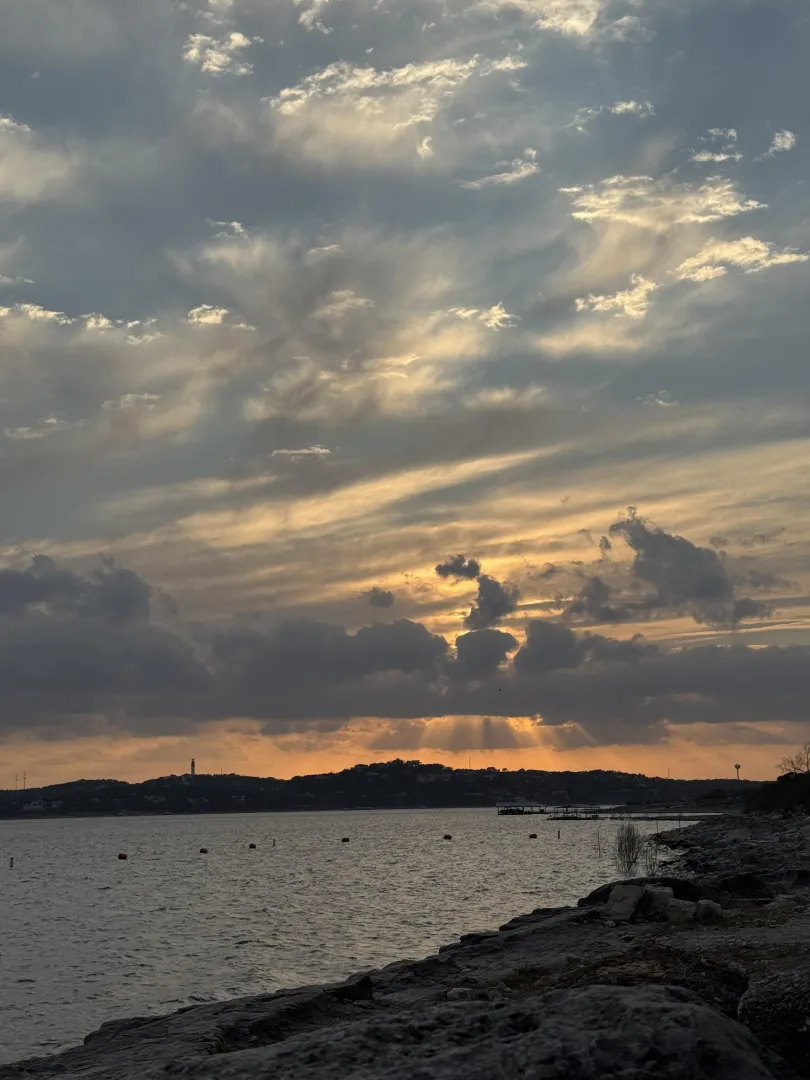 Was almost scared off by the rain