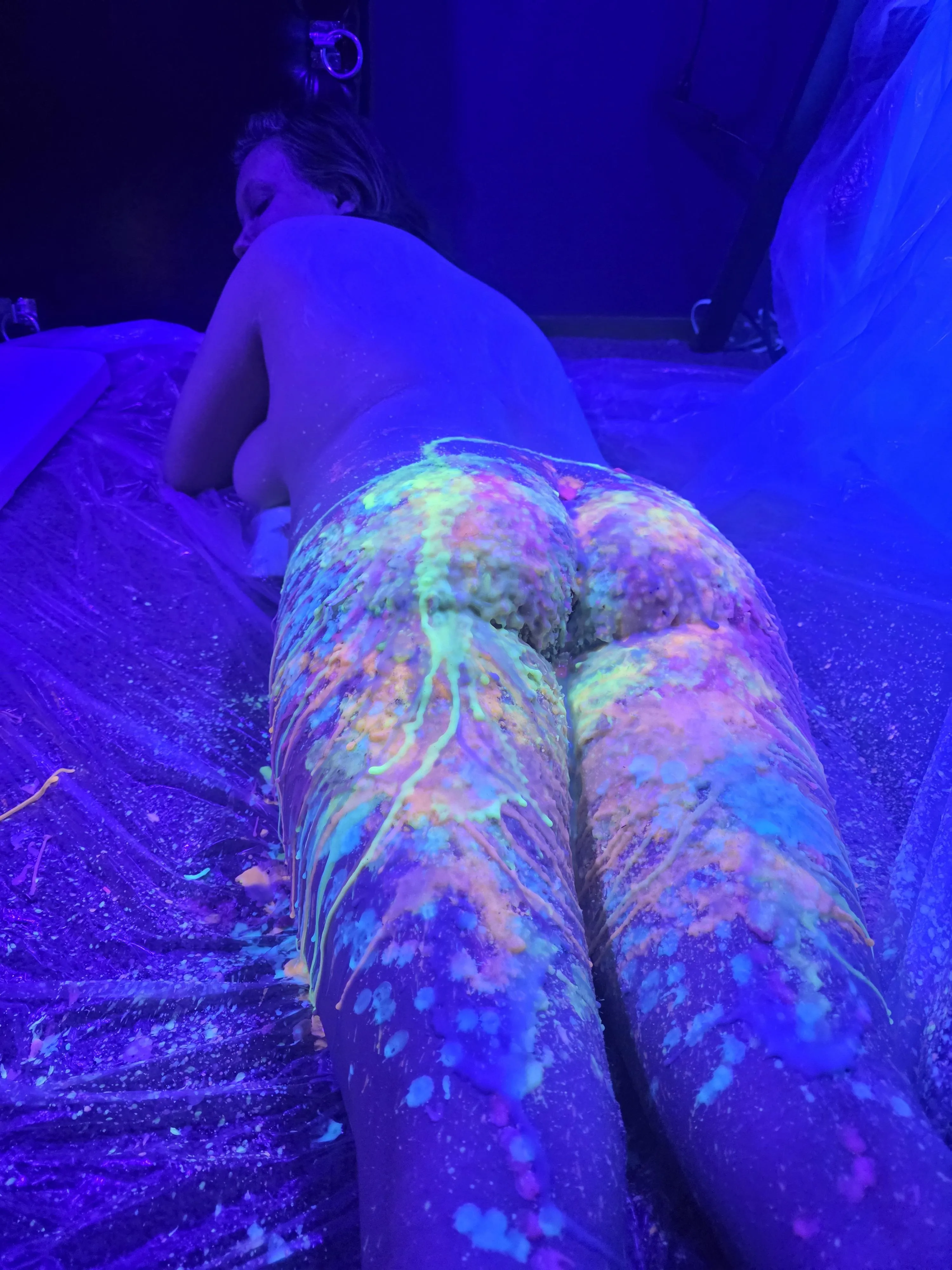 Wax is relaxing after a long day 😌