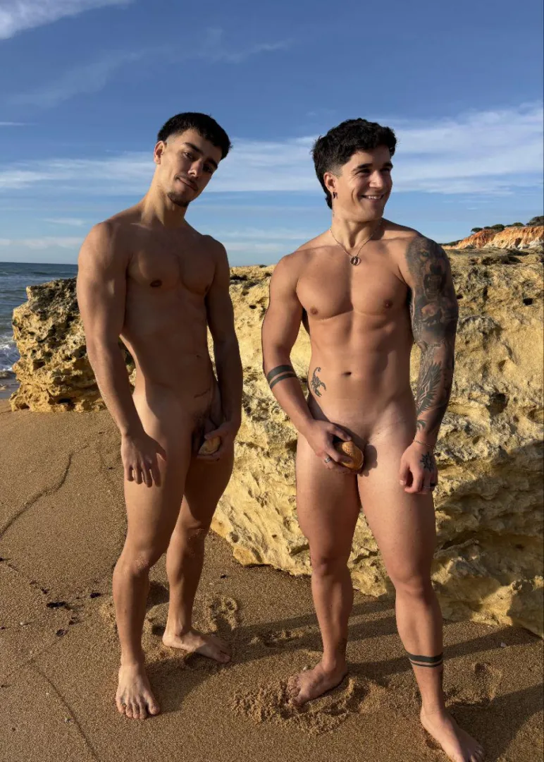 we had fun on the beach