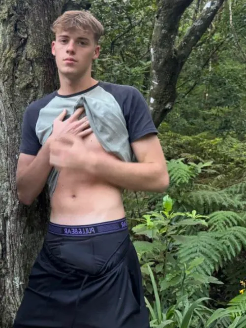 We should play in the forest