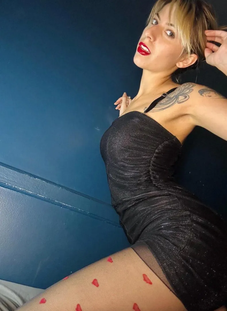 Wearing something black that you might like right now