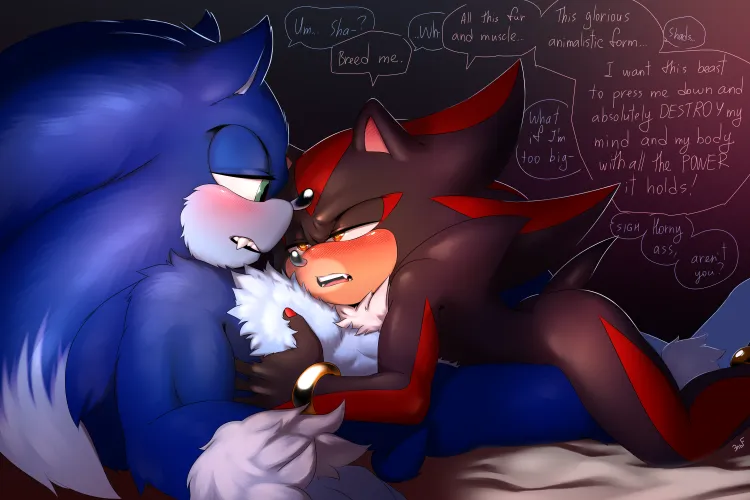 Werehog x Shadow GAY PORN [MM] (KrazyELF)