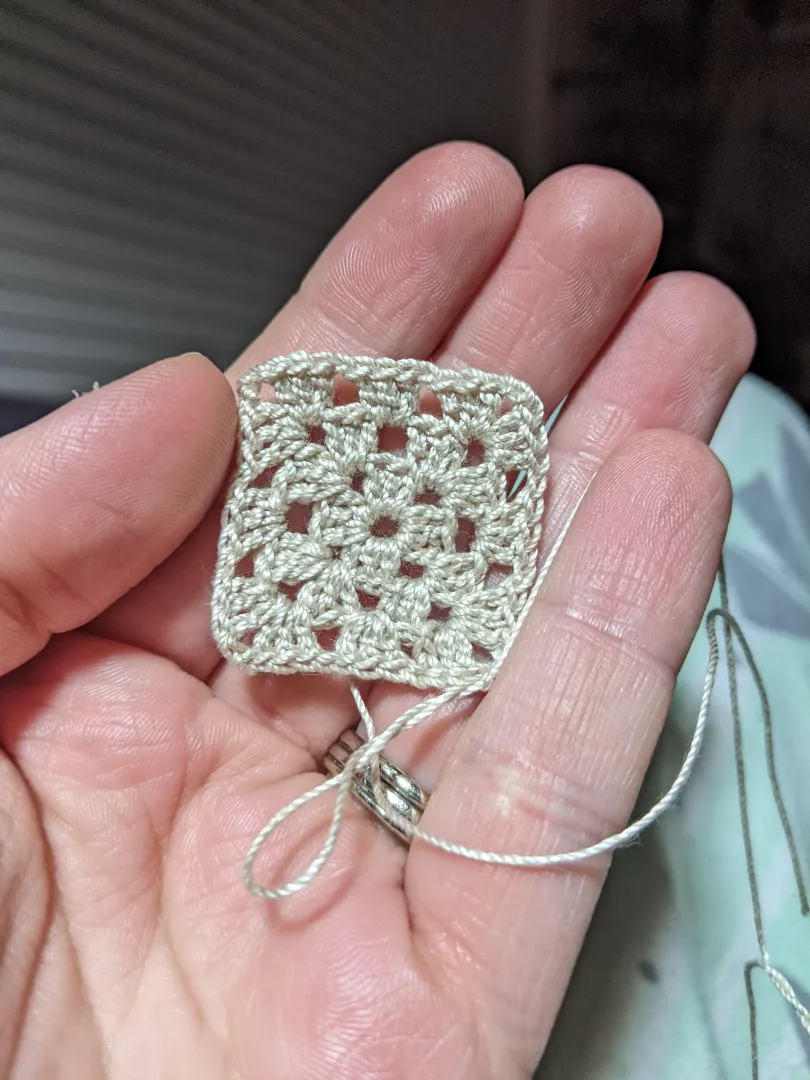 What can I make with just one granny square? I will NOT be making another granny square, ever, under any circumstances, for the rest of my life. So don't ask.