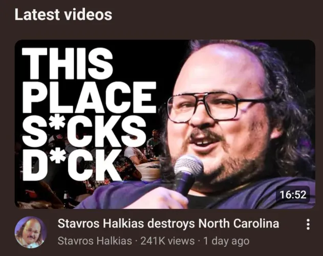 What did he do, eat everything?