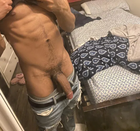 What do you rate my semi, Uncutt cock?