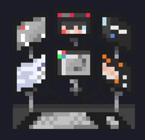 What do you think Kylar is viewing on his computer?