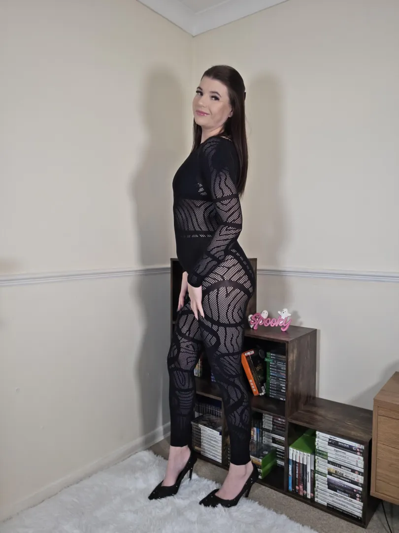 What do you think of my new bodystocking?