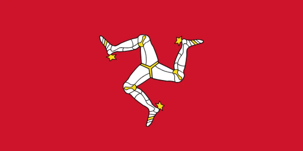 What if instead of Isle of Man it was I Love Men and the flag had three cocks on it