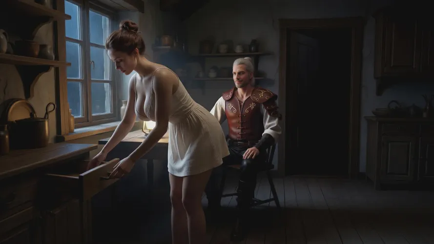 What is she looking for? [Tales of the Witch Hunter]