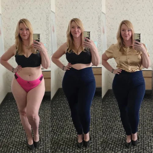 What's under the neighbor MILFS outfit [F52]