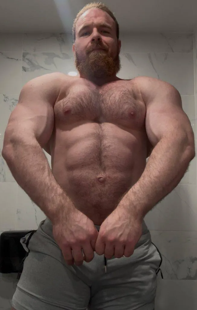 When he has (pec) dimples 