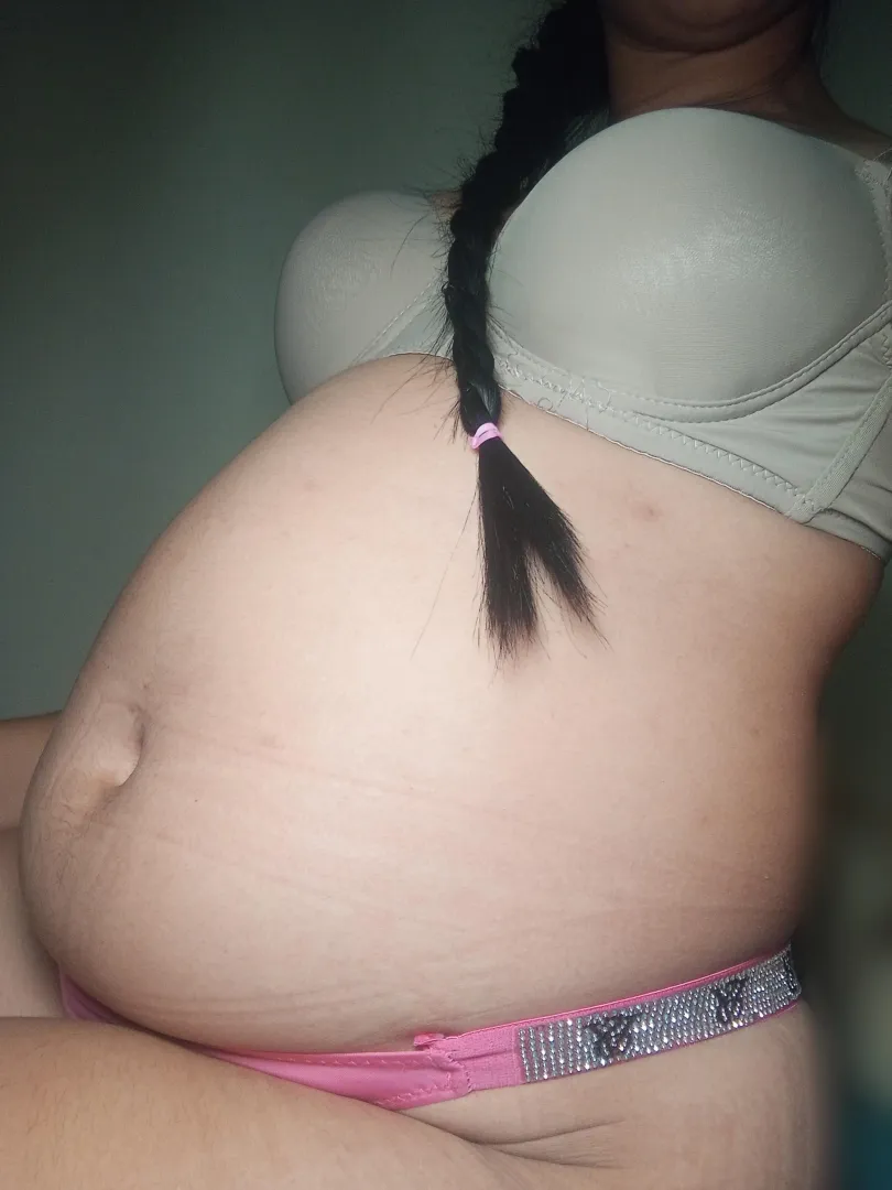 When I get home, the first thing I do is take everything off. Would you like to play with my tummy?