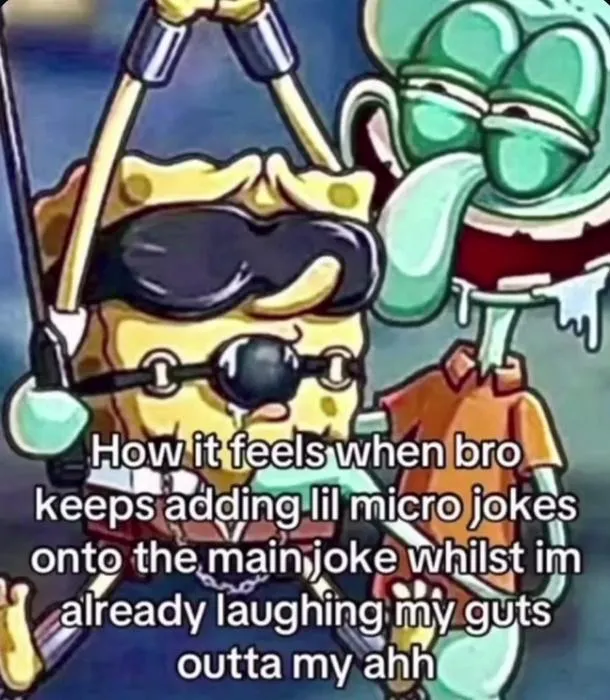 When the aftercare is just more jokes