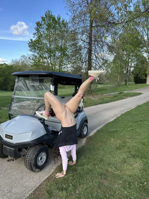 When the golfing gets bad the distractions get good