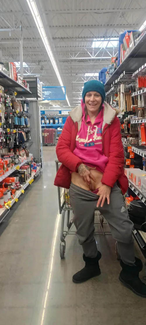 When you go shopping and make it not boring.