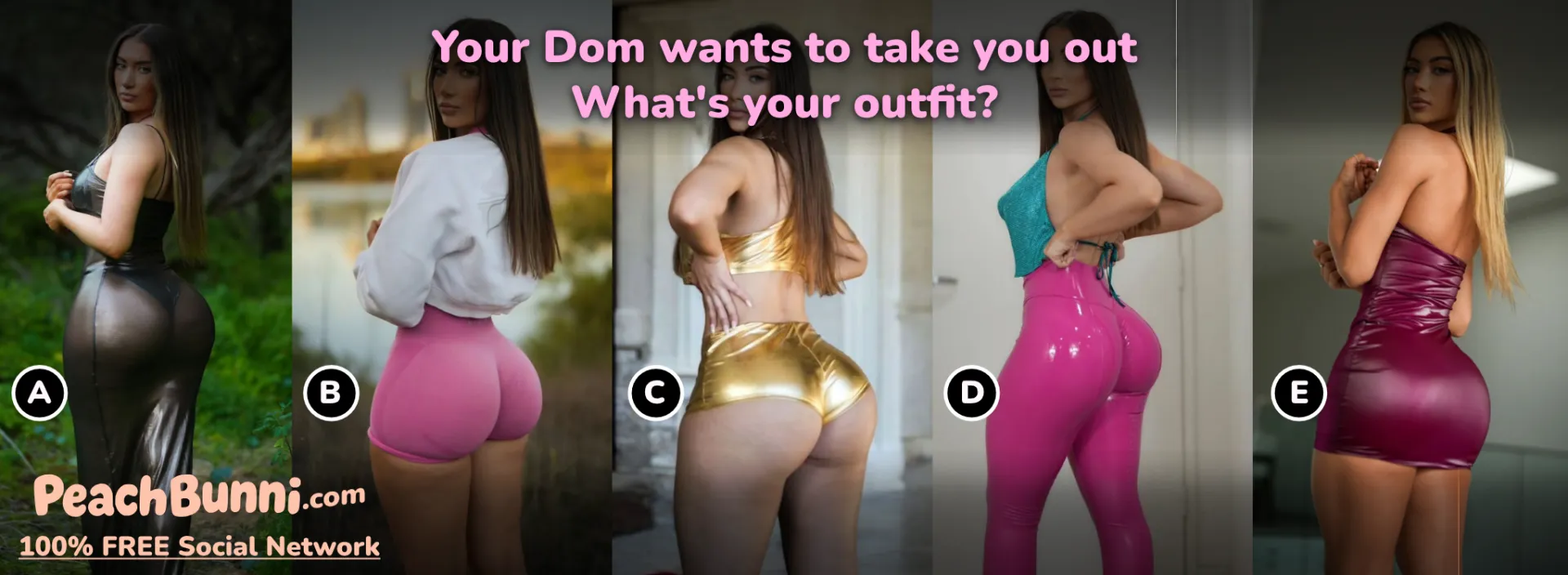 Where do you think he would take you in your outfit of choice...