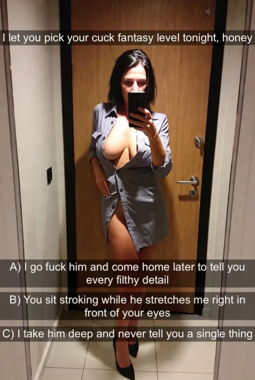 Which way do you want your wife used?