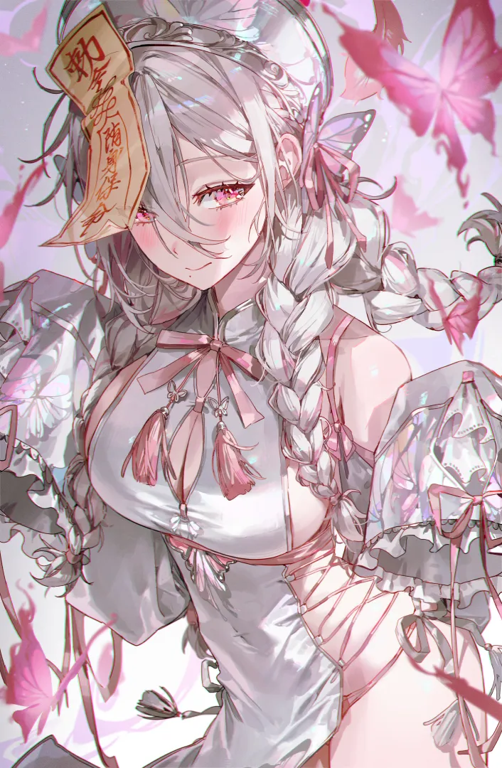 white clothed jiangshi [original]