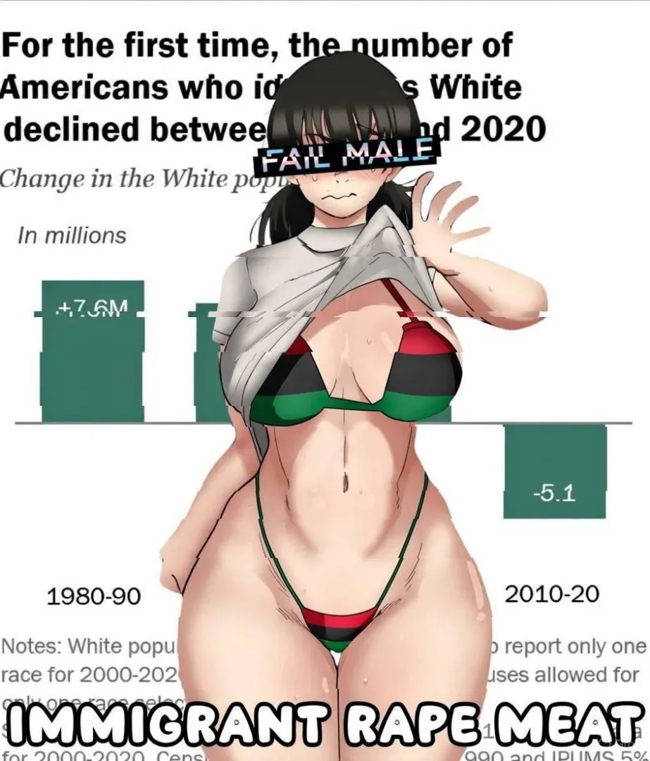 whites can’t keep up