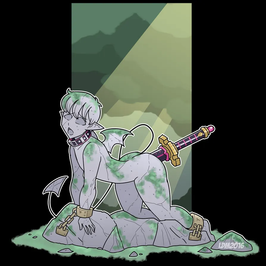 Who may pull it out? Art by Lorddragonmaster.