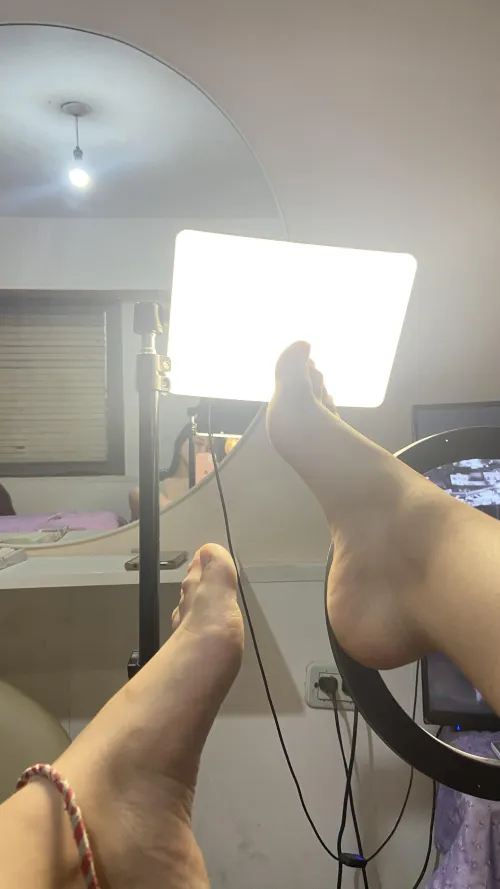 Who wants a footjob?