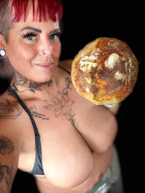 Who wants some of my home made sour dough?