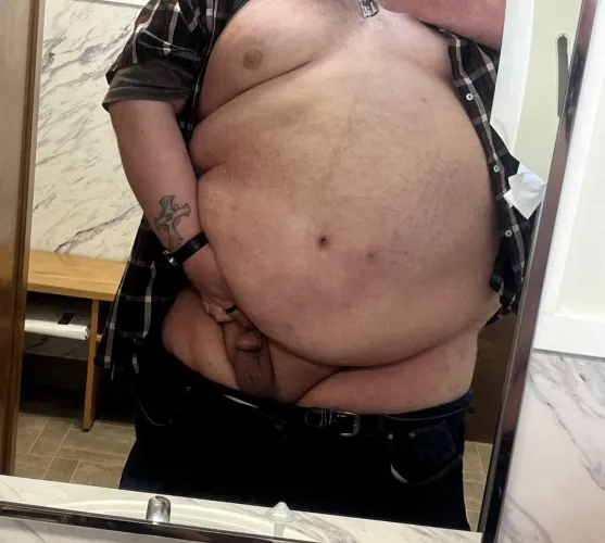 Who wants to sneak to the restroom with me? 